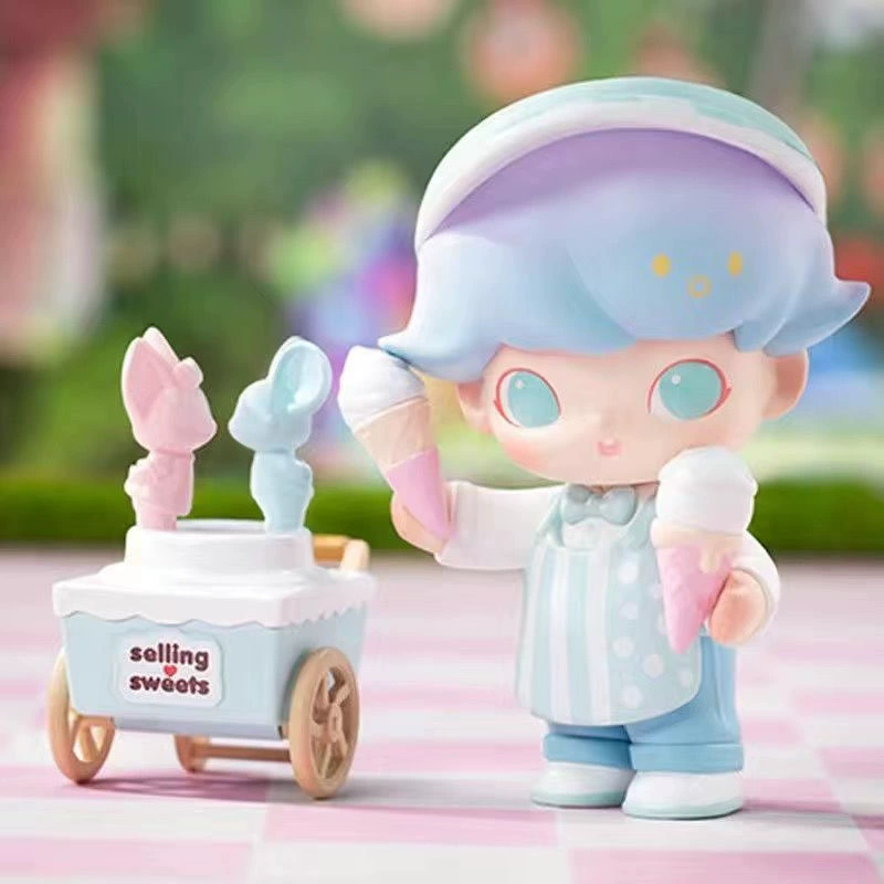 Mini collectible figure (Popmart) Japanese‑style kawaii, blind‑box & mixed sets, lightweight 0.003 kg