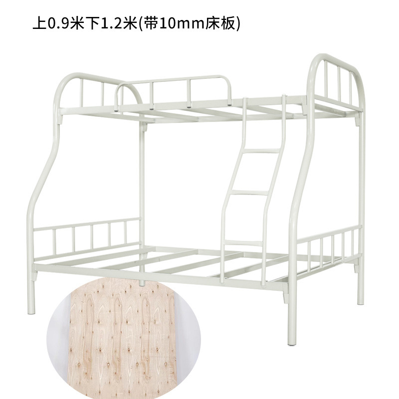 子供用二段ベッド、アパート賃貸住宅、二段ベッド、家庭用二段ベッド、ダブルスチール厚鉄フレームベッド|undefined