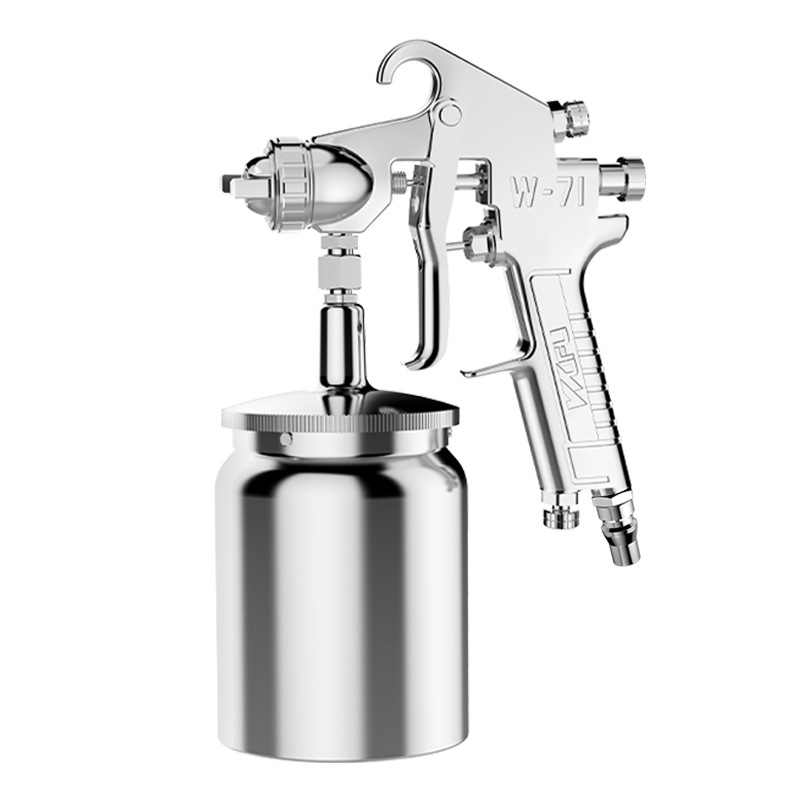 Transfronterizo personalizado W - 71S pistola de pulverización neumática 1.2 - 2.5mm alta atomización 650ml botella de pulverización pistola de pulverización