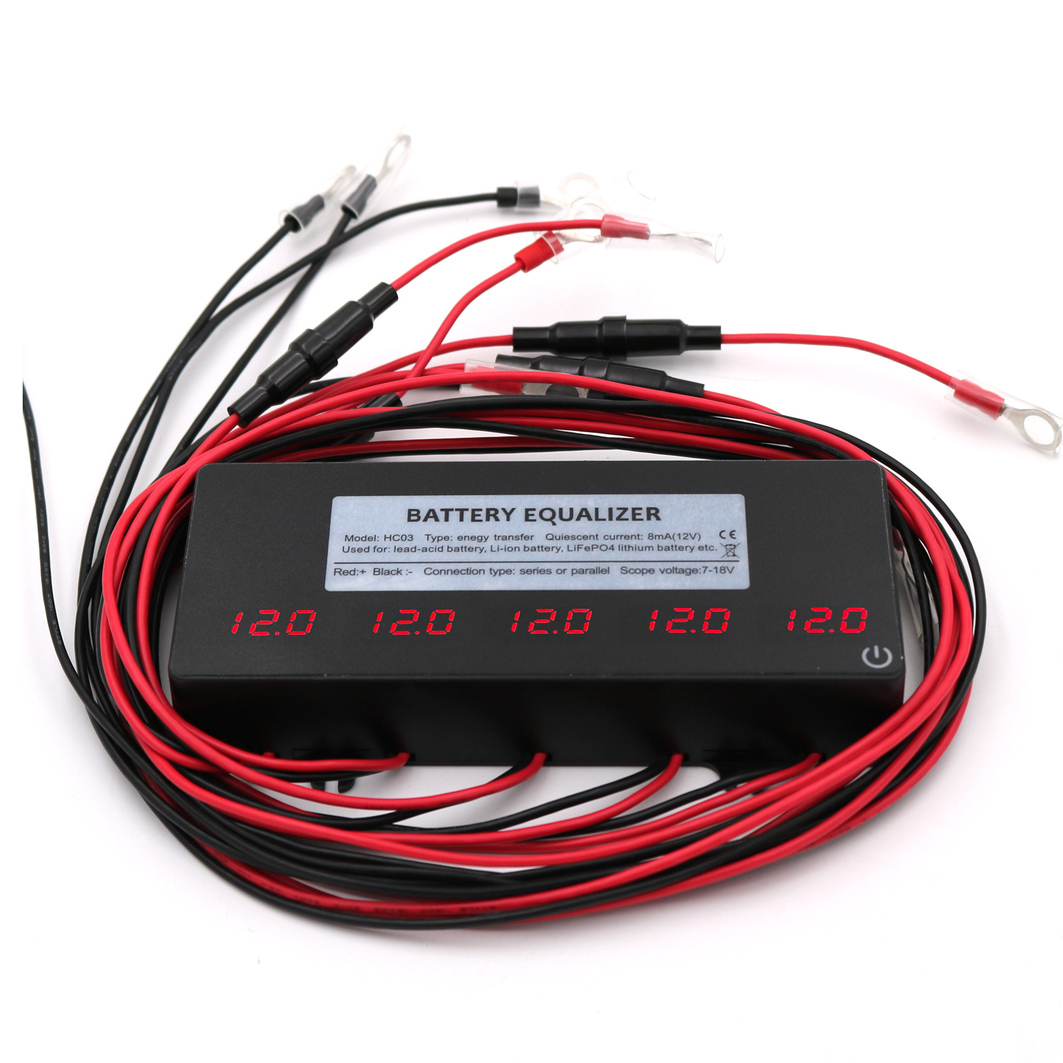 HA03 HC03电池均衡器60V磷酸铁锂电瓶Battery Equalizer Balancer