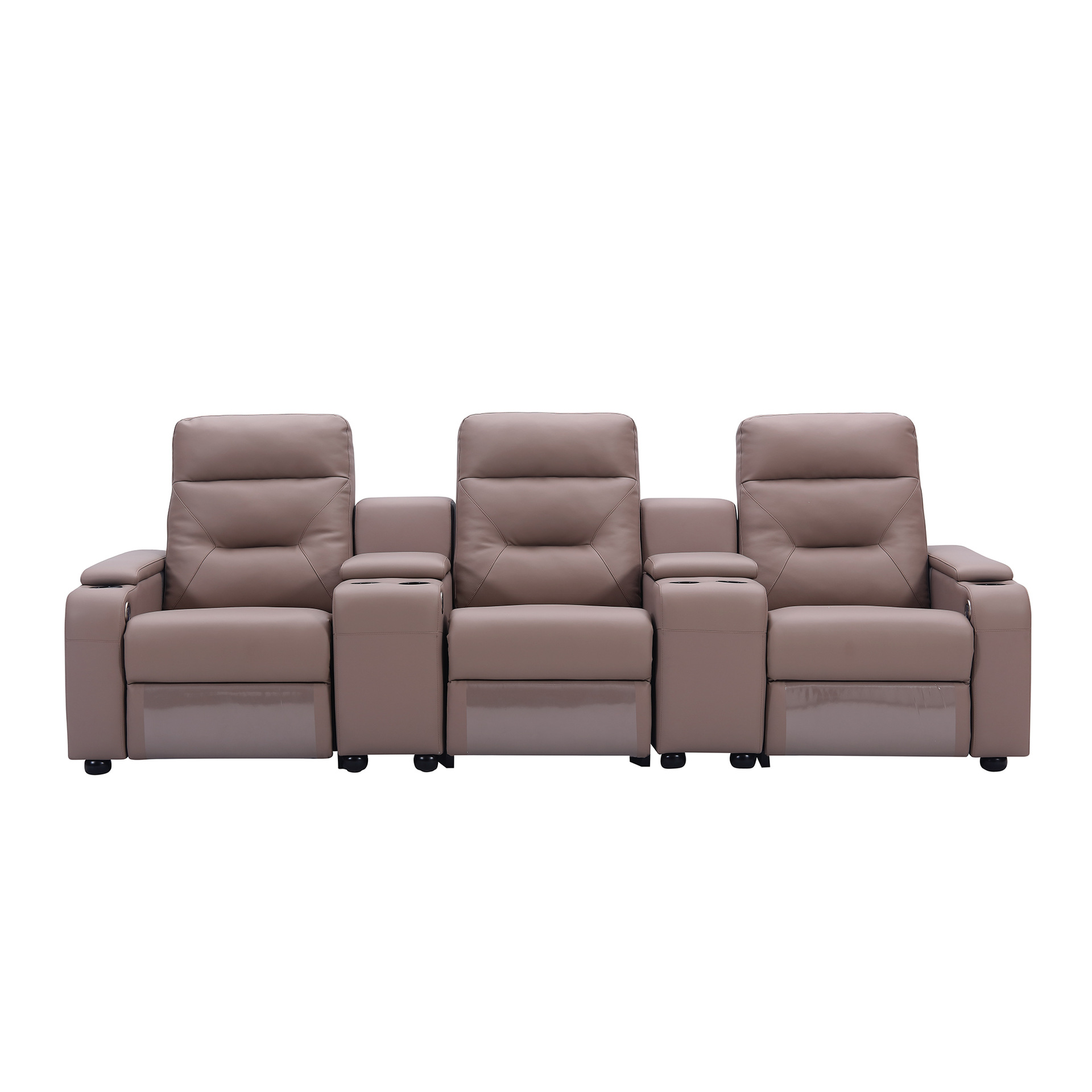 Sofá de cine privado de villa Sofá funcional de cine en casa Sala de cine y televisión Sofá de visualización de películas Sala de audiovisuales Sofá eléctrico