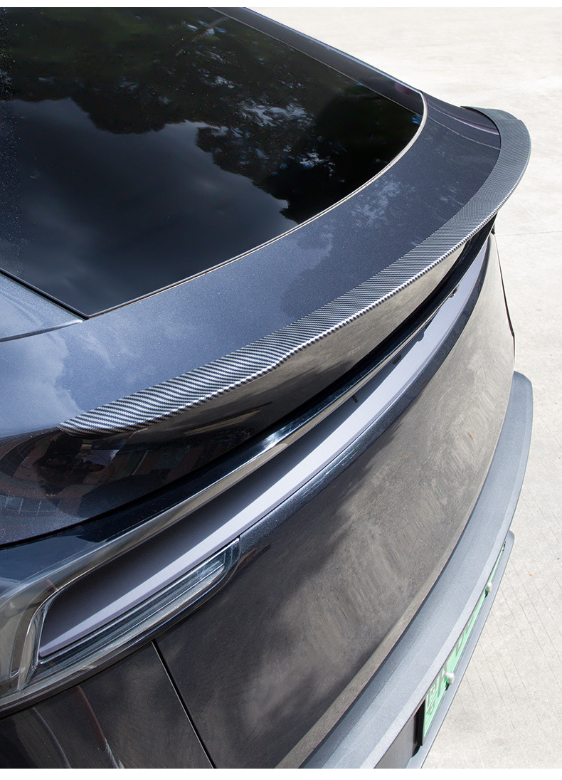 Cross-Border Wholesale of High-Performance Fixed Wind Wings and Accessories for Tesla's New Version Model Y P-Version Injection-Molded Rear Wing
