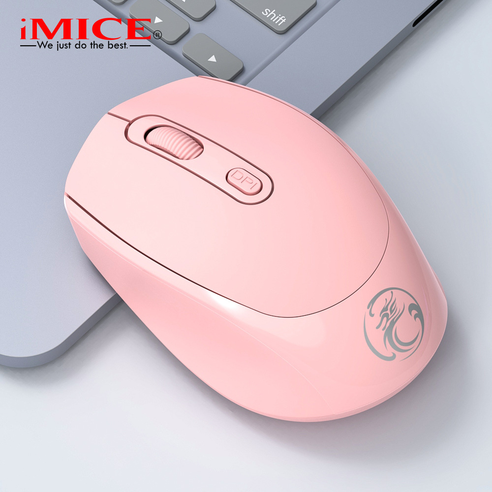 G-1800 de la marca IMICE, Bluetooth silencioso, modo dual, 2.4G, servicio de oficina inalámbrico, carga de batería transfronteriza