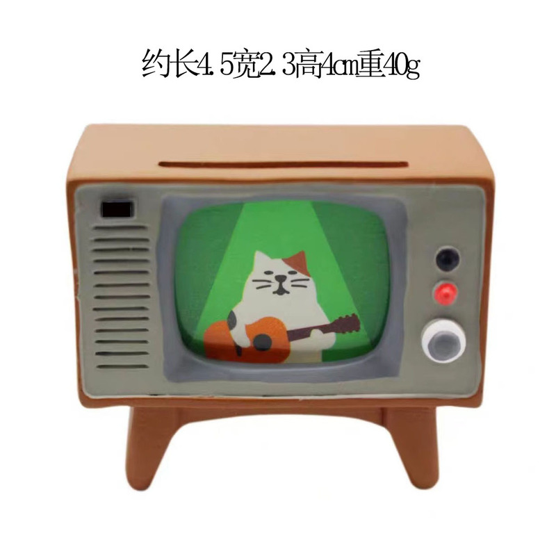 樹脂装飾品コーヒーカエル学生ギフト ZAKKA 流行の手作りブラインドボックス装飾子猫装飾品工芸品|undefined