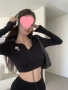 修身小众辣妹外贸上衣