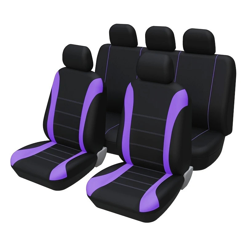 Cinco asientos generales, siete asientos, cubierta de asiento de furgoneta transfronteriza para diseño de línea de cintura, cojín de tela al por mayor