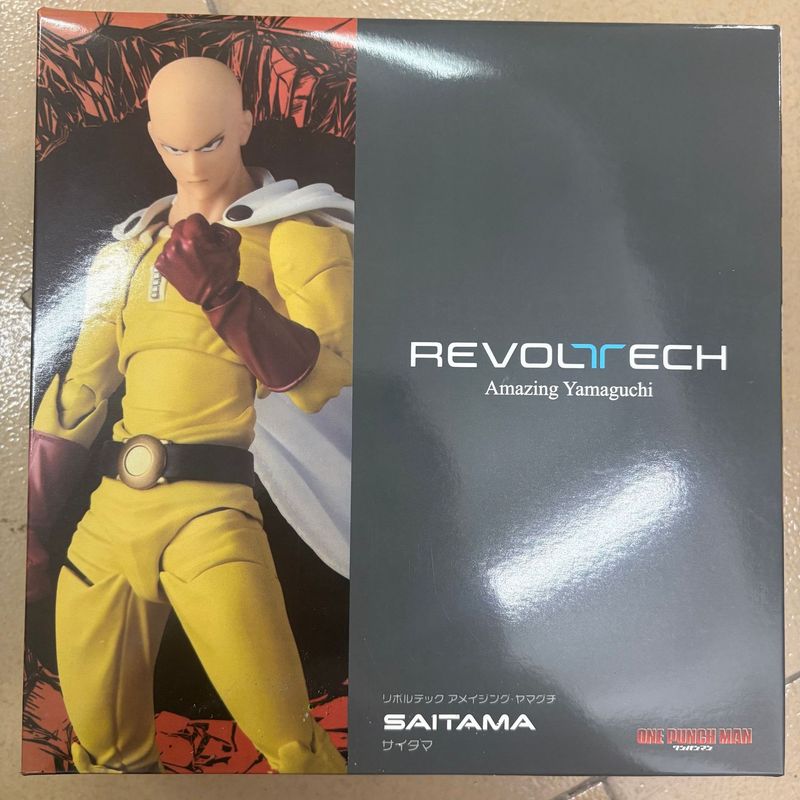 海洋堂轮转科技惊奇 山口琦玉 带特典 一拳超人 可动手办模型玩具|undefined