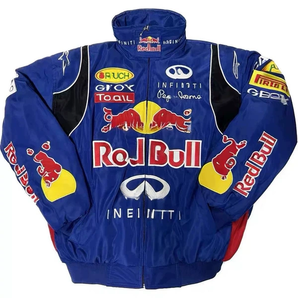 New blue cow [embroidered cotton style]