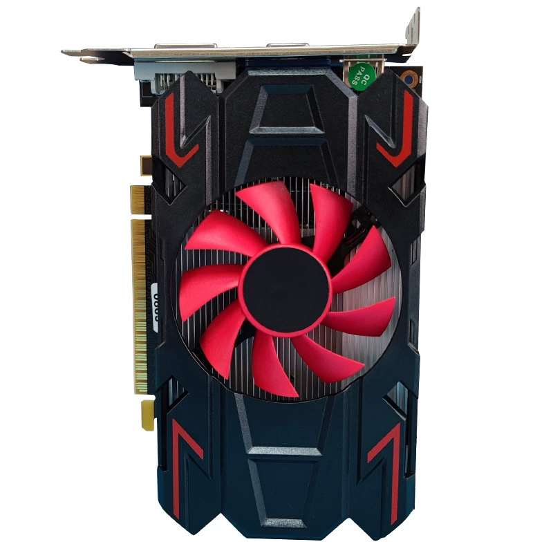 Графическая карта HD7670 DDR5 4ГБ, PCI-E с одним вентилятором, независимая видеопамять