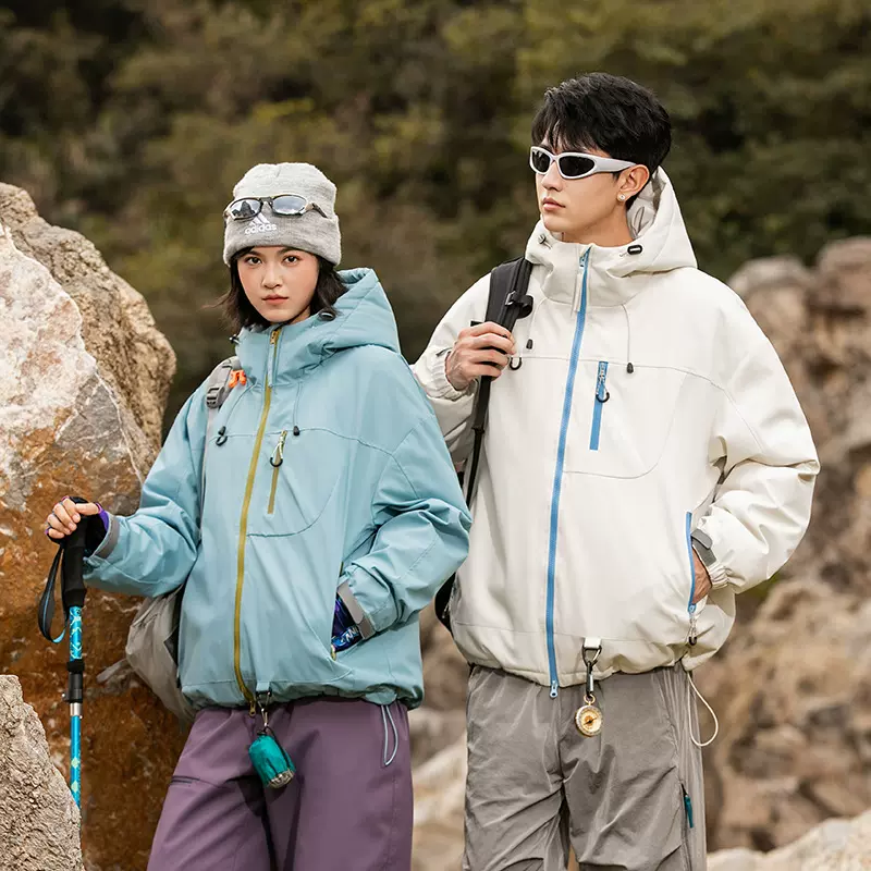 OOTD羽绒服男厚款2025新款冬季户外多功能潮牌防寒保暖90绒外套男