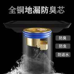All-copper floor drain core insect-proof cover anti-odor blocking odor artifact sewer toilet toilet gravity anti-odor core self-sealing