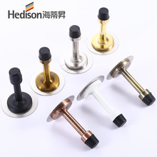 加长不锈钢门顶橡胶免打孔玻璃门防撞缓冲门挡门后限位门阻器