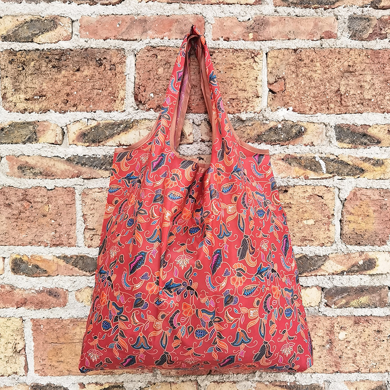 Bolso de compras de supermercado mediano de dibujos animados bolso verde bolso de moda bolso de compras plegable Portátil Bolsa de nylon impermeable image 59