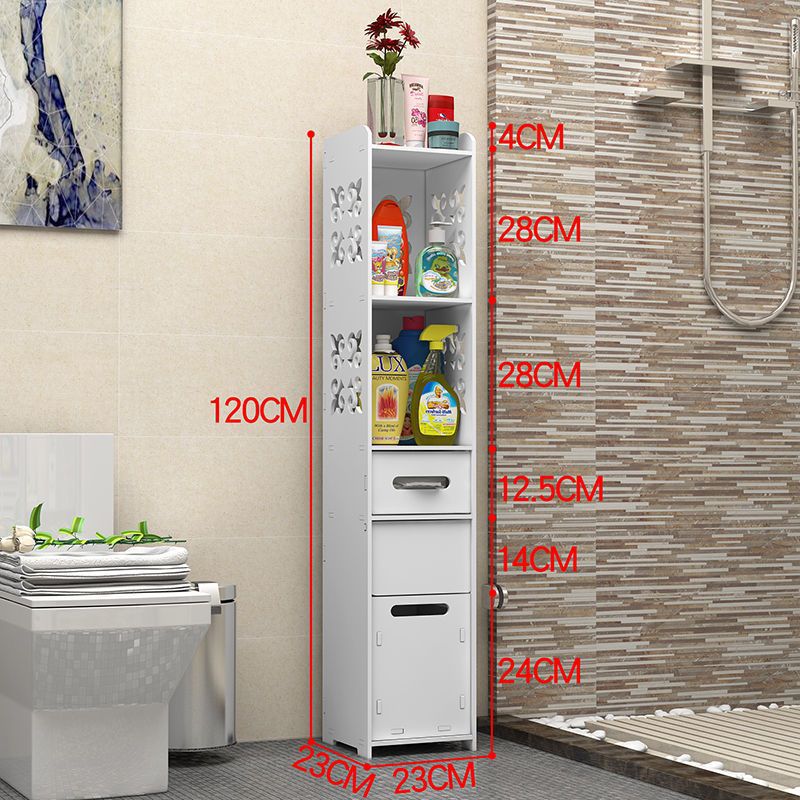 inodoro de borde estante para colocar papel higiénico inodoro de piso inodoro de esquina triangular gabinete de almacenamiento de almacenamiento gabinete de esquina hendida