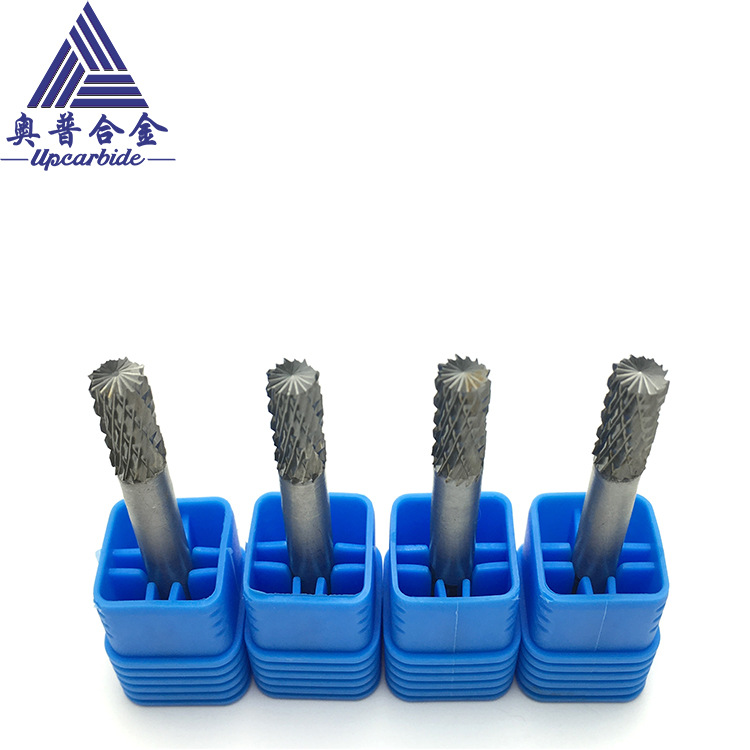 钨钢旋转锉B型顶部带齿打磨头 单双槽旋转刀头 柄部可做加长款