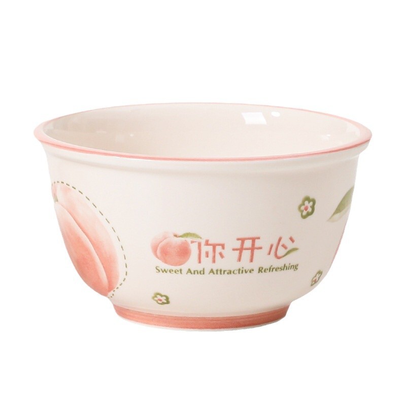 釉薬の下の陶磁器の碗の食器のセットの家庭用のご飯の碗の野菜の皿の果物のネットの赤いスープの碗の魚の皿はありません。|undefined