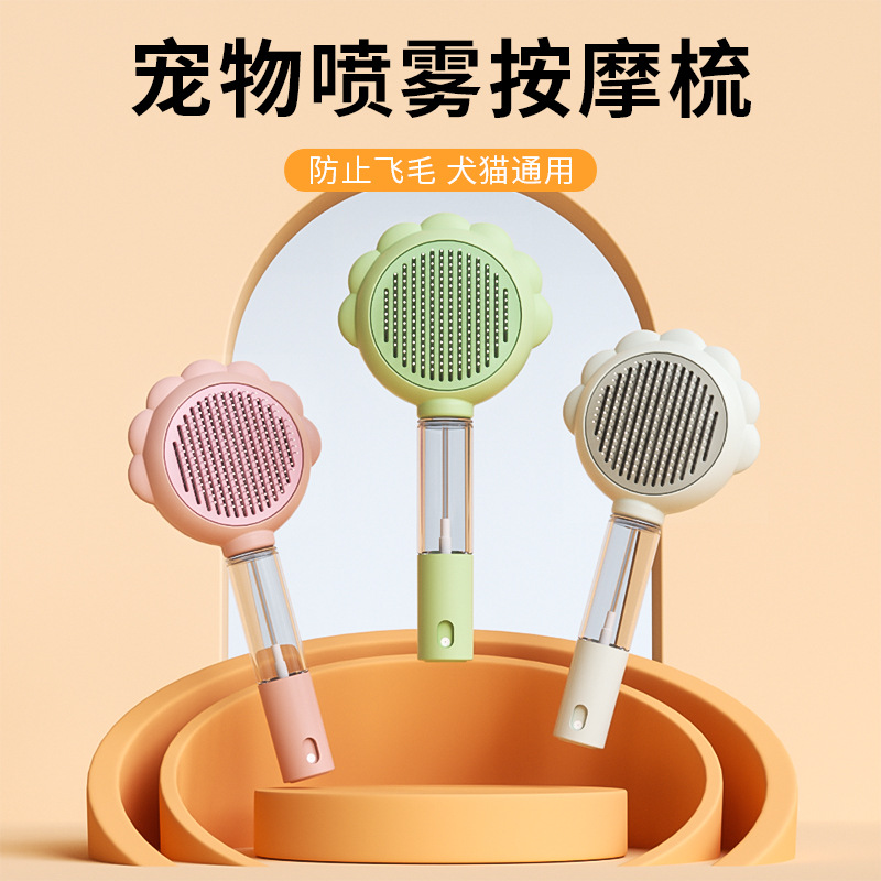 Cepillo para mascotas Peine en spray Peine para gatos