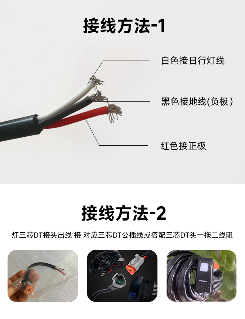Baja New Led Off-Road Vehicle E63 Single Row Strip Light Langmingnas 20W High Power High Brightness Strip Light