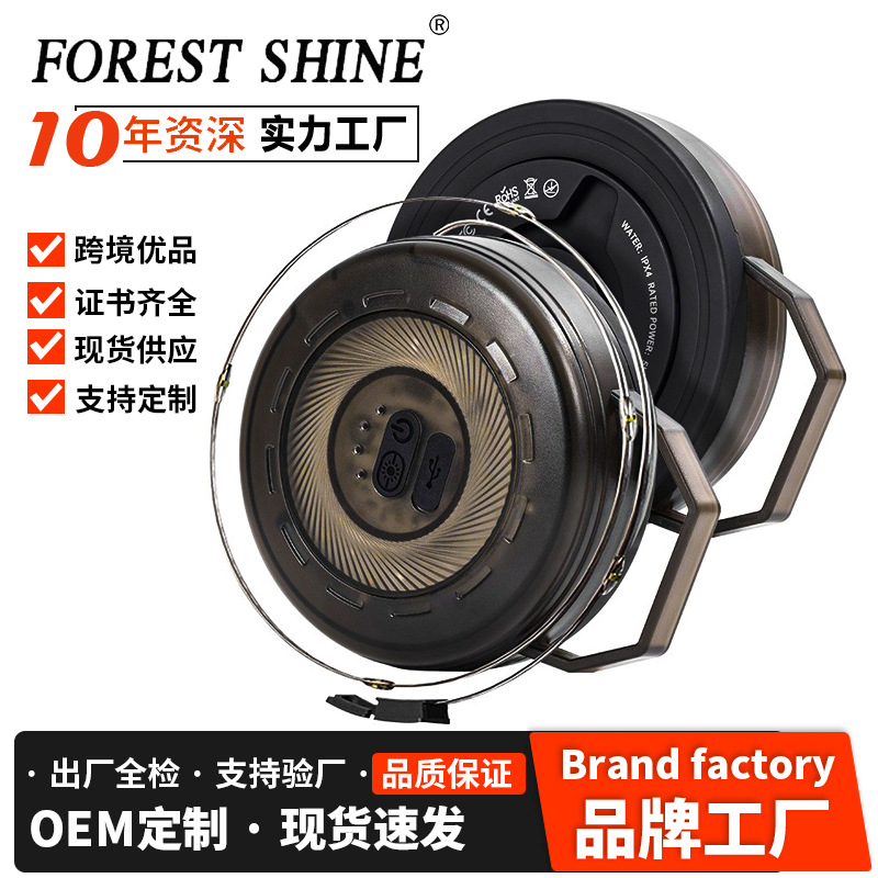 Luces para acampar al aire libre, luces de ambiente de carpa con decoración, cinta métrica led de larga duración, almacenamiento de luces de interior