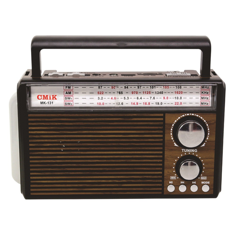 Reproductor MP3 portátil con radio FM – Altavoz y linterna incluidos – Bluetooth