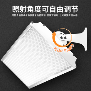 ∴ anti-glare badminton hall lights indoor tennis basketball court table tennis room chandelier workshop lighting
