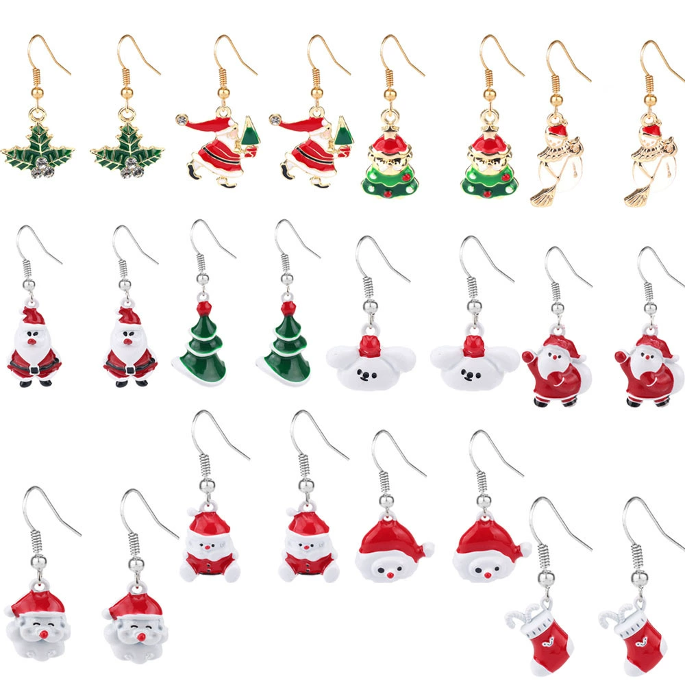 (Cross-border trading), accessory for elderly, Christmas earrings