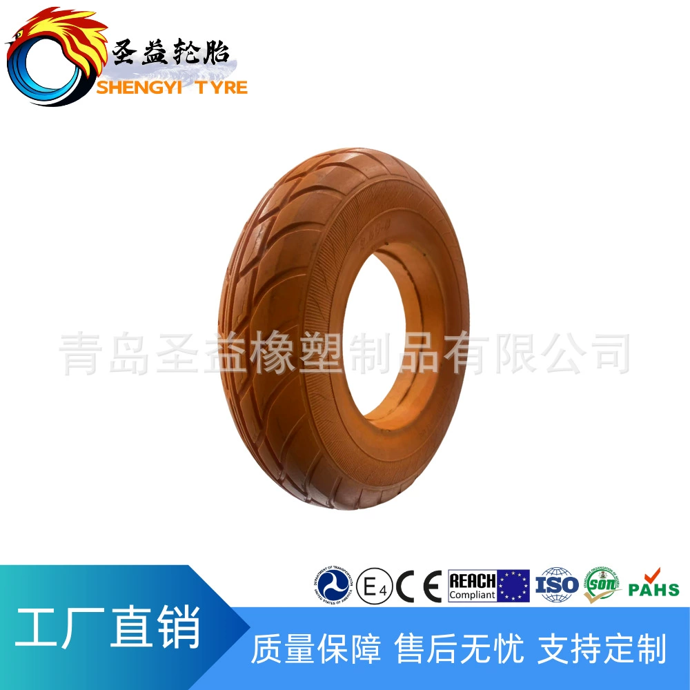 [Поставка производителя] 3,50-8 пенопластовое колесо, изготовленное на заказ, сплошное колесо, бесплатная пневматическая шина, шина для тележки для газонокосилки