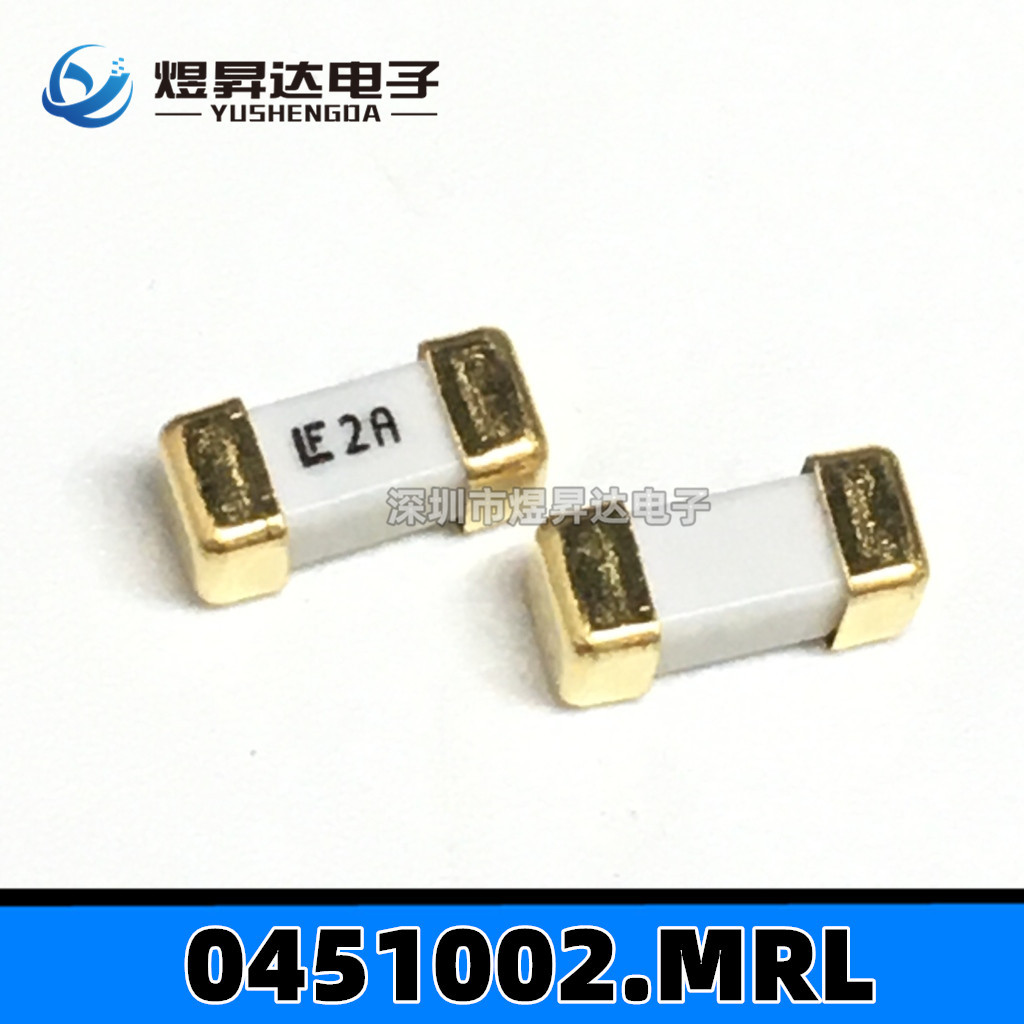 保险丝0451002.MRL SMD,6.1x2.7mm 1808 2A 125V快断一次性保险丝