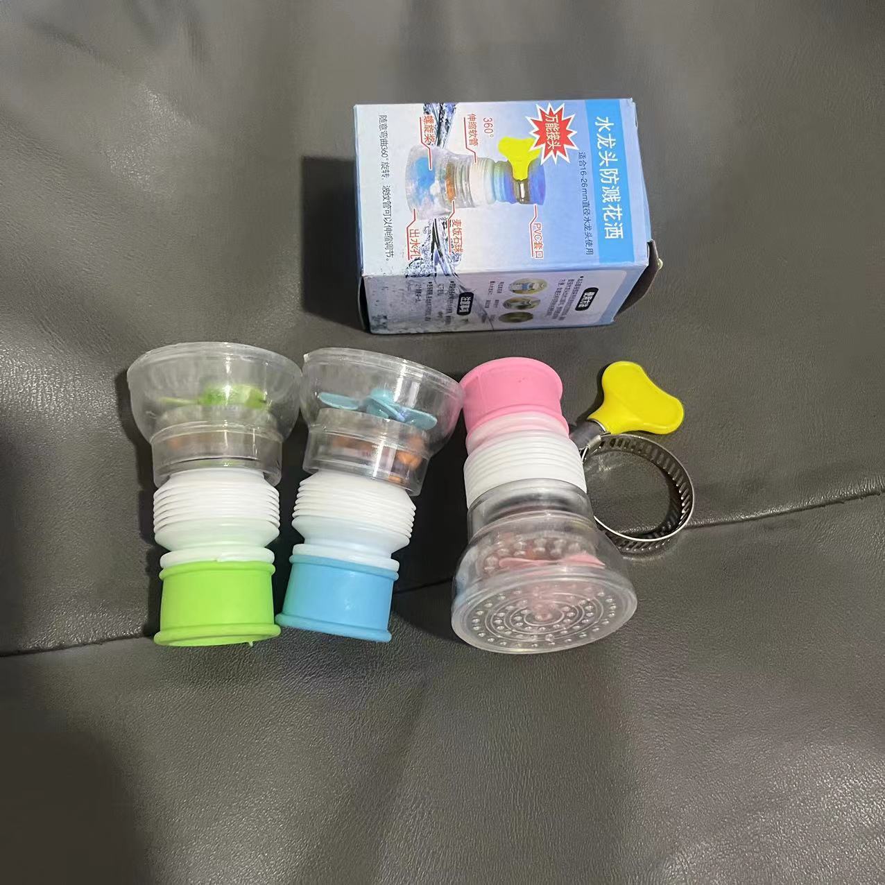 Filtro de grifo cocina ahorro de agua purificación de agua cabeza a prueba de salpicaduras cinturón retráctil maifan grifo de piedra grifo de la ducha