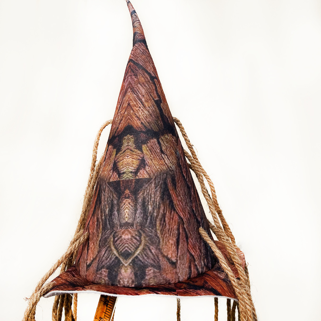 Nuevos árboles extraños transfronterizos sombreros de hojas largas maquillaje de escenario de fiesta disfraz de accesorios de espectáculo