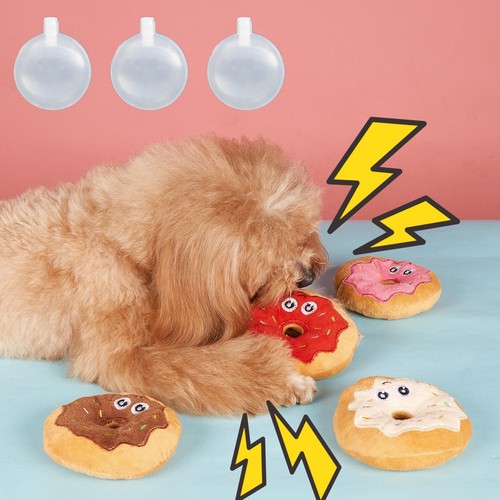 Cross-border new sweet dough dog toy, durable and makes sounds, includes BB barking, self-entertaining, dog sound toy, wholesale