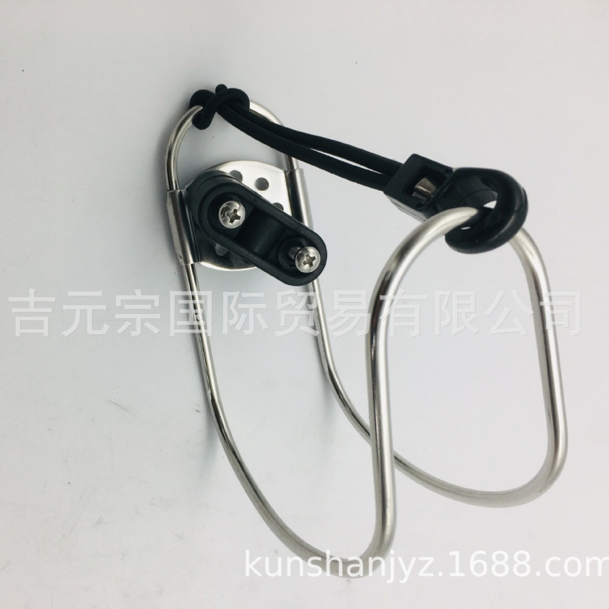 小号不锈钢304救生圈支架游艇船用五金配件内宽119mm