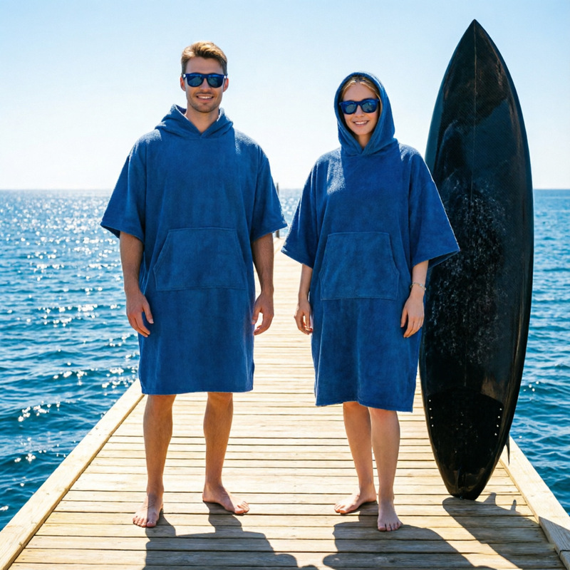 Cross-Border Oversized Adult Surf Changing Robe, Unisex Large Hooded Bath Towel Poncho, Swimming Diving Changing Robe Cross-Border Oversized Adult Surf Changing Robe, Unisex Large Hooded Bath Towel Poncho, Swimming Diving Changing Robe