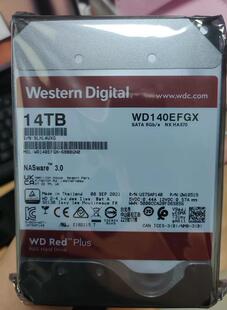 WD/西部/数据 140EFGX NAS硬盘14T 服务器硬盘网络硬盘 红盘Plus-阿里巴巴