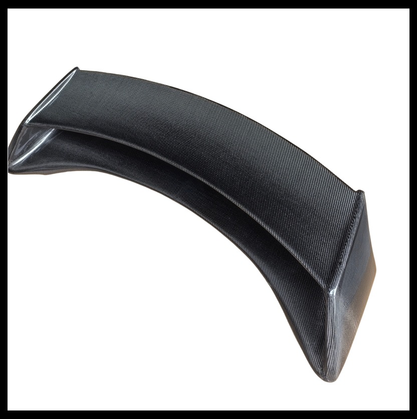 Suitable for Nissan 370zZ34 large rear spoiler, carbon fiber/glass fiber rear roof spoiler, vertical fixed wind spoiler, car rear spoiler