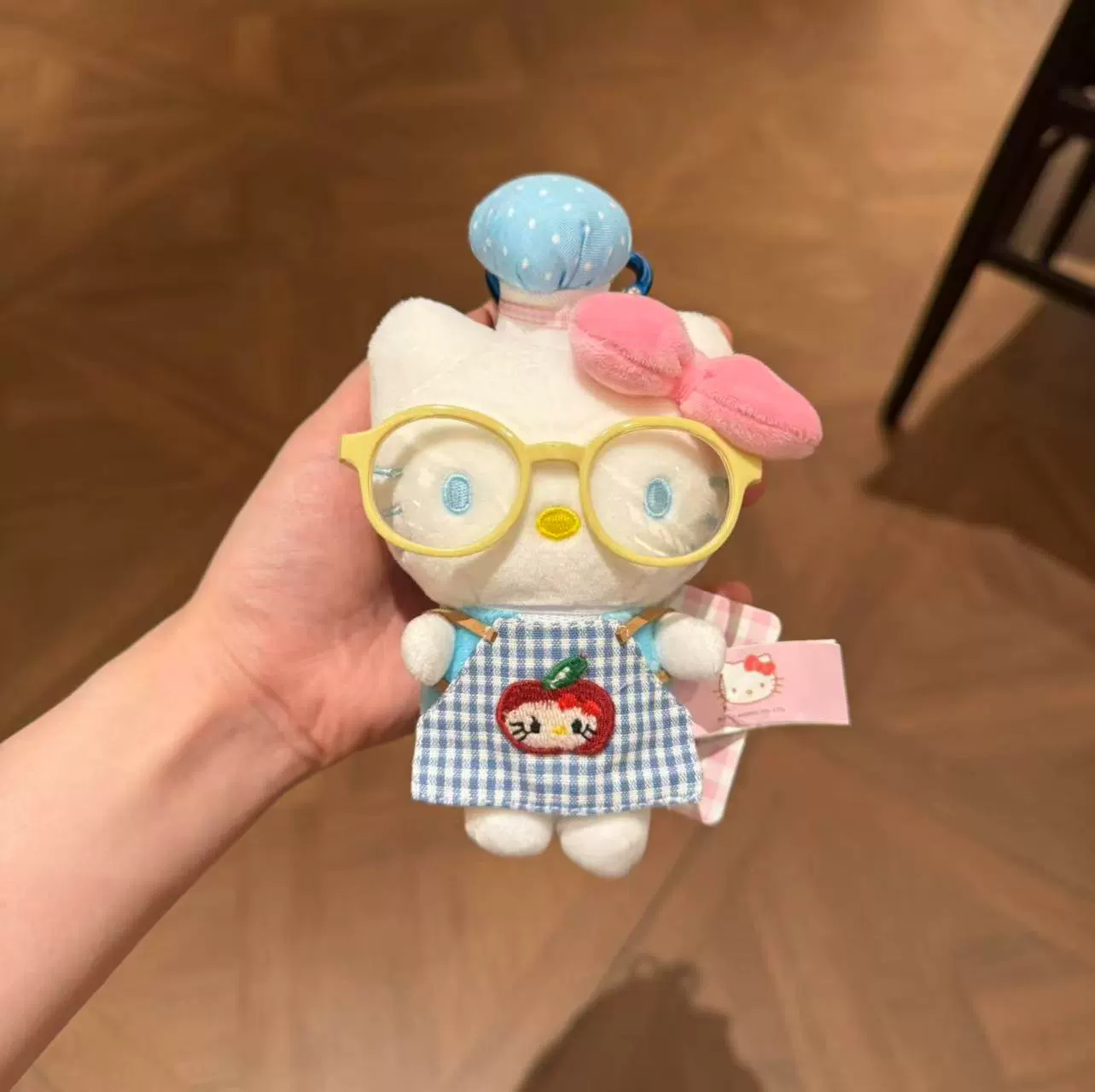 Hello Kitty, sanrio, оригинальная плюшевая подвеска, кукла, брелок, украшение сумки