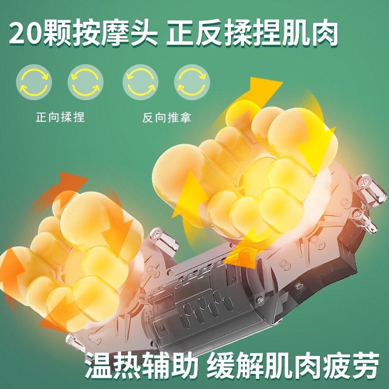 卸売り多機能揉み草熱敷頚椎肩首腰背中マッサージ器全身中高年マッサージ枕枕|undefined