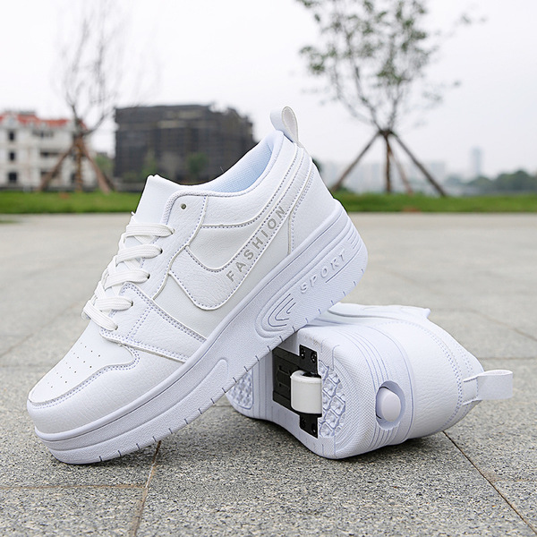 [Net Red New Glip] Rubbing shoes adult two -wheeled invisible can go…