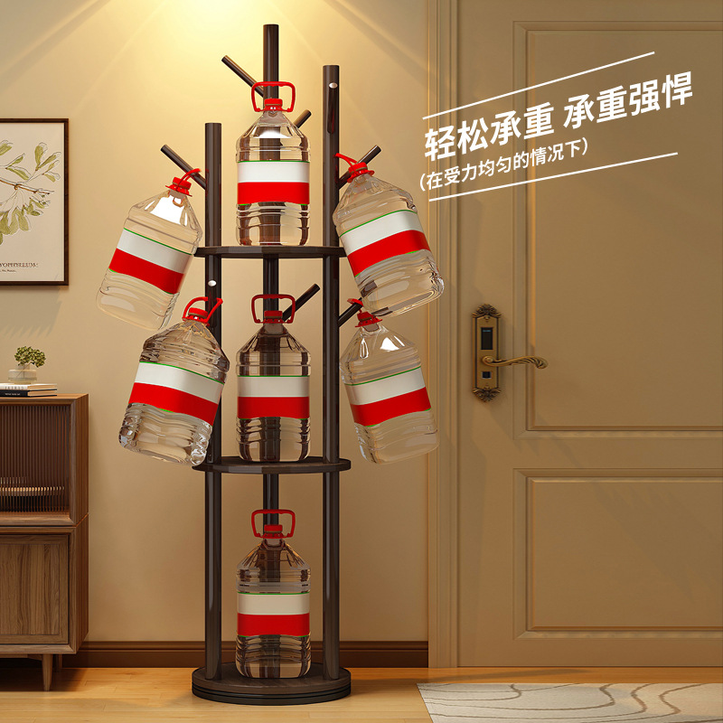 Percha de ropa giratoria percha de ropa vertical percha de ropa percha de madera maciza percha de lujo para la sala de estar