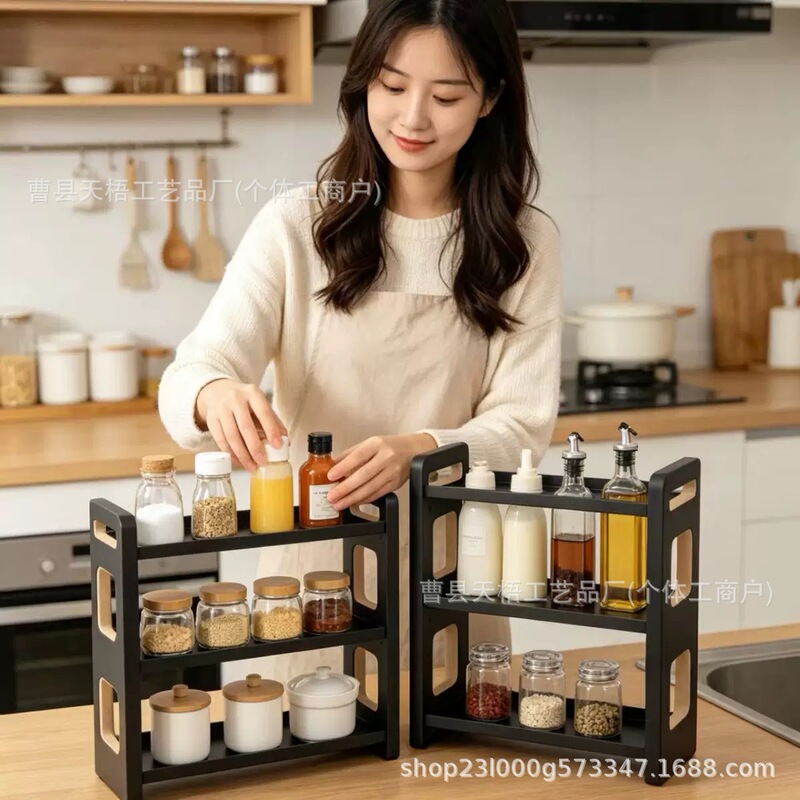 Cross-border wooden storage rack for cosmetics and books, multi-layer, for bedroom, living room, bathroom, home desktop, and plant storage Cross-border wooden storage rack for cosmetics and books, multi-layer, for bedroom, living room, bathroom, home desktop, and plant storage