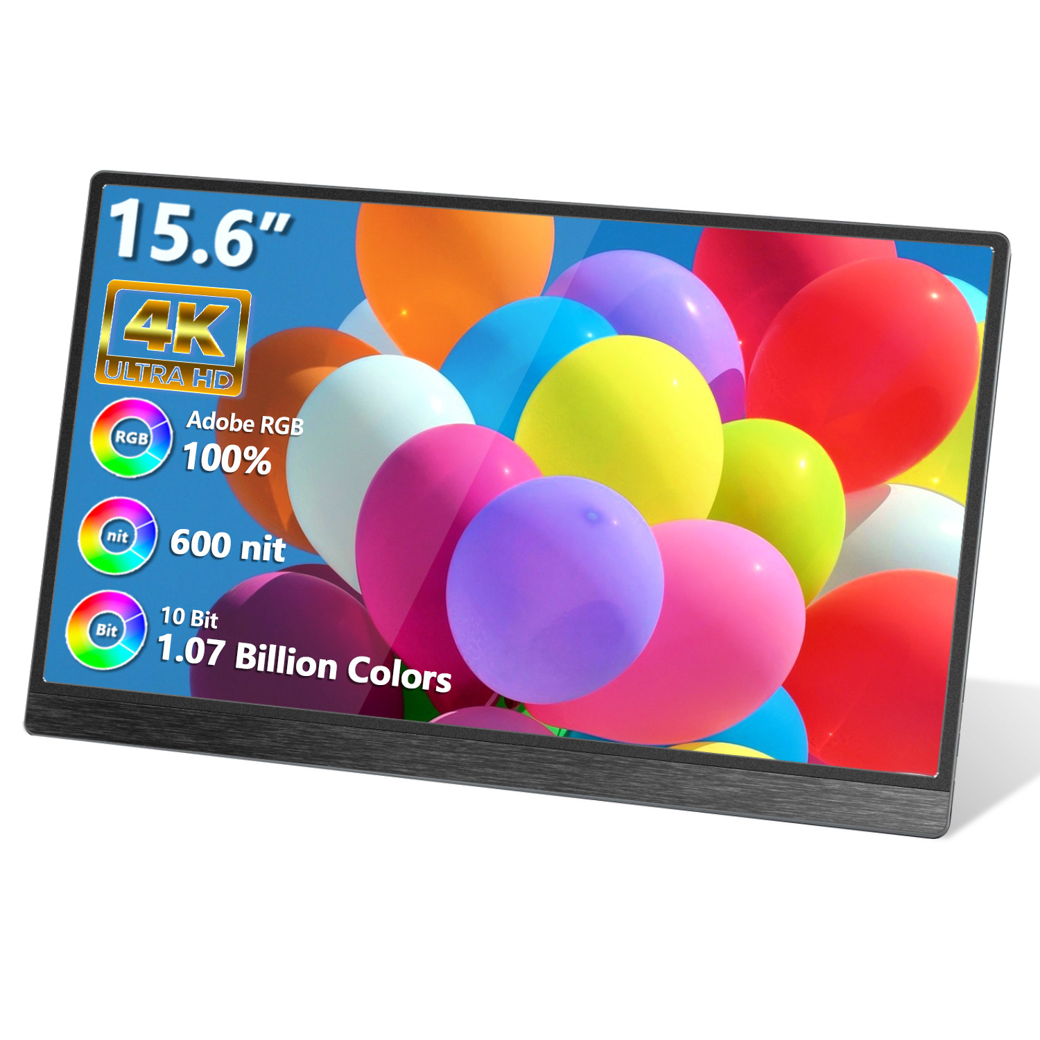 Las ventas directas de fábrica de 15,6 pulgadas IPS monitor admite teléfono móvil ordenador PS5/X-BOX batería incorporada