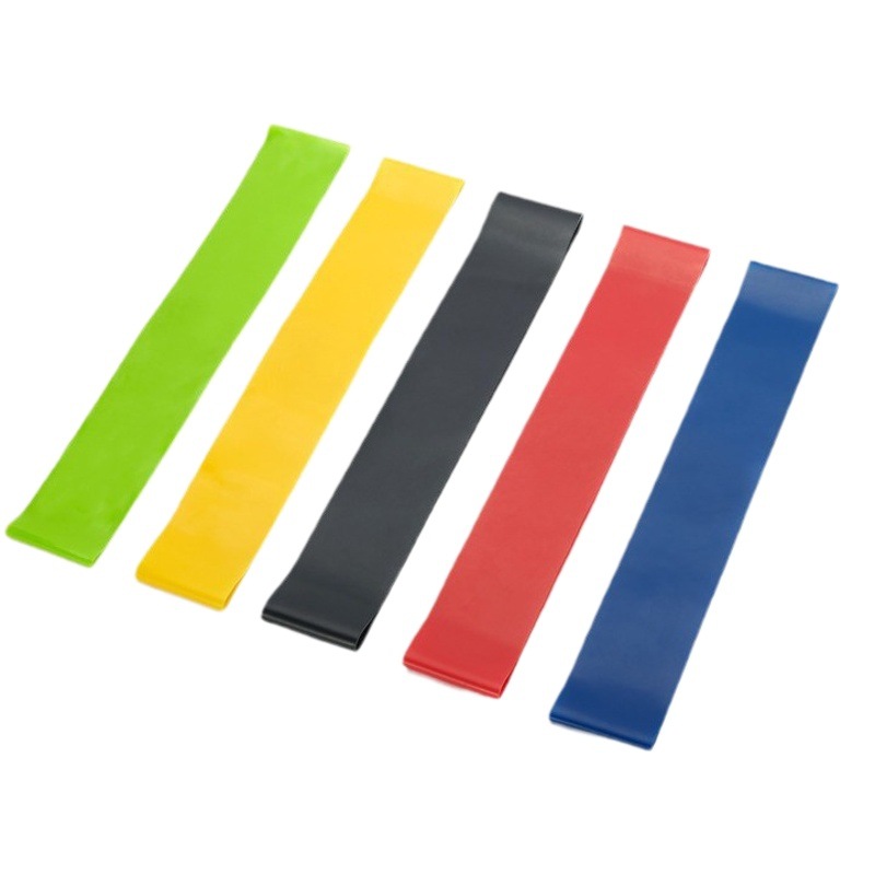 Venta al por mayor y al por menor banda de yoga anillo elástico anillo de cadera banda de resistencia banda de tensión fitness hombres y mujeres cadera pierna banda de entrenamiento de fuerza