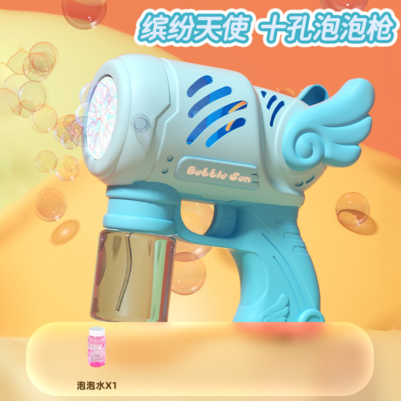 Nuevo unicornio en línea máquina de burbujas automática para niños con pistolas de burbujas de mano juguetes puestos al por mayor image 25
