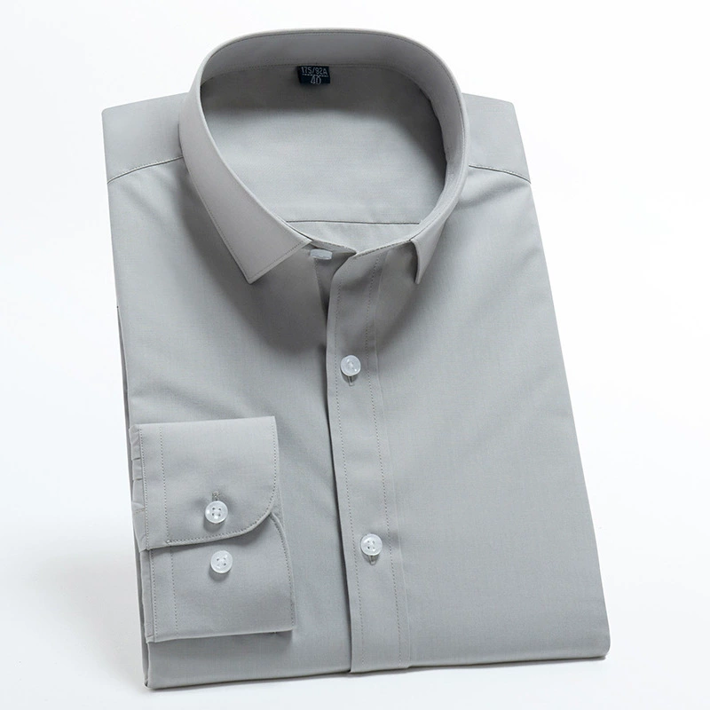 Стильная рубашка летняя длинными рукавами, цветная, slim fit