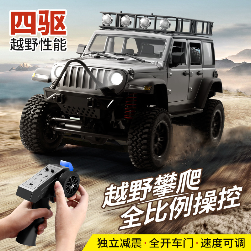 Cross-Border Mangniu 1:12 Wrangler Climbing Car Mn128Rc Remote Control Car Adult Professional Four-Wheel Drive Off-Road Vehicle