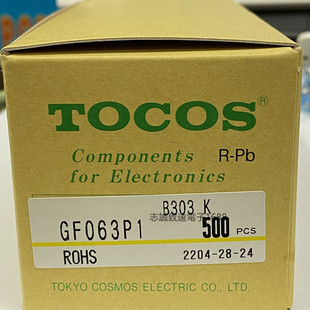 �ձ�TOCOS ��Ȧ�λ�� GF063P1-B303K  30K ������� 063P1 303