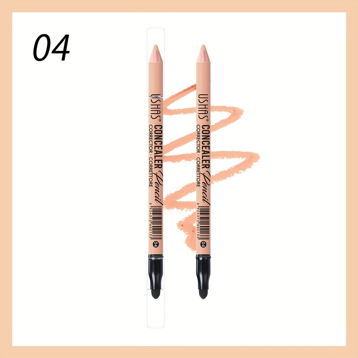 Corrector de punto transfronterizo de USHAS europeo y americano, cobertura duradera del acné, brillo de la piel, lápiz corrector hidratante P1035