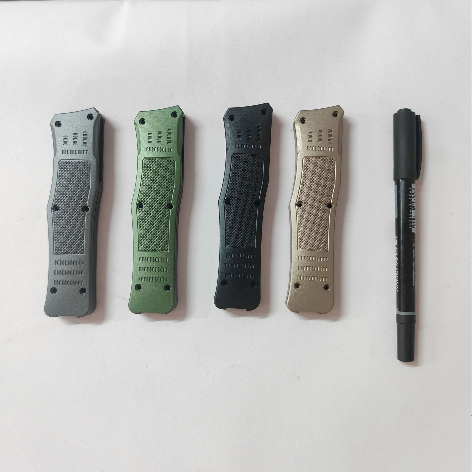 2024新款微技术跳刀 四色 铝合金柄刀柄手柄户外工具多功能装备