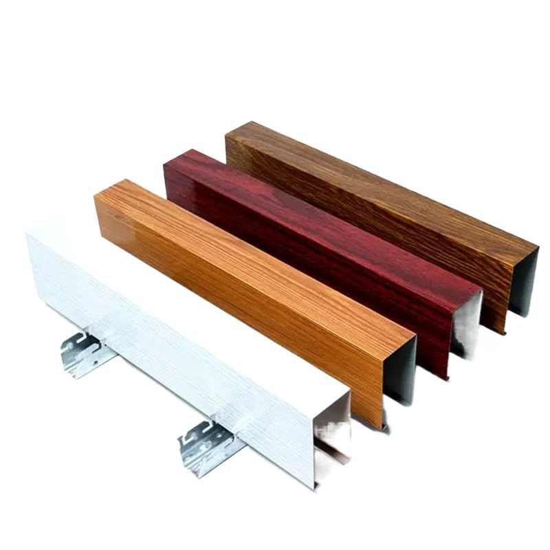 Xi 'an сила фабрика напрямую поставляет алюминиевый квадратный профиль с полными спецификациями и большим количеством в наличии оснастки потолка квадратный профиль