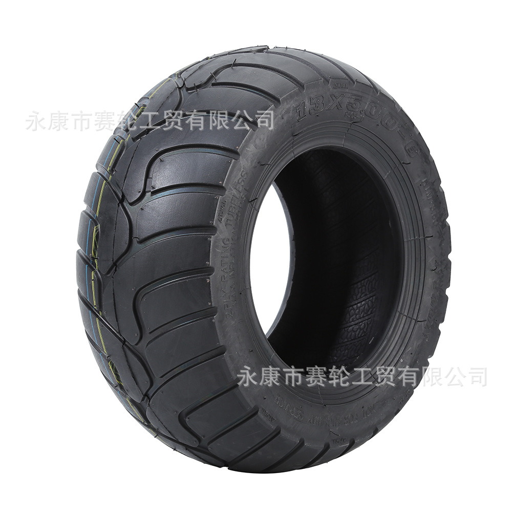 电动车13寸轮胎13x5.00-6真空胎公路 卡丁车改装胎6寸 13*5.00-6